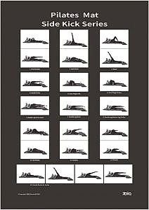 pilates mat side kick series